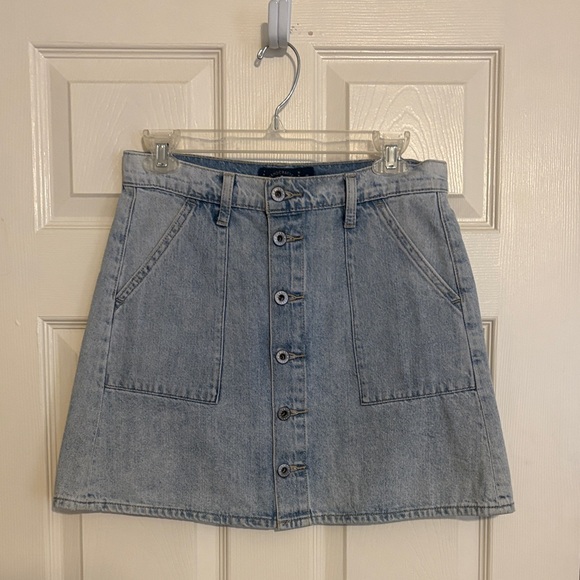 Lucky Brand Dresses & Skirts - Lucky Brand Light Blue A-Line Denim Skirt